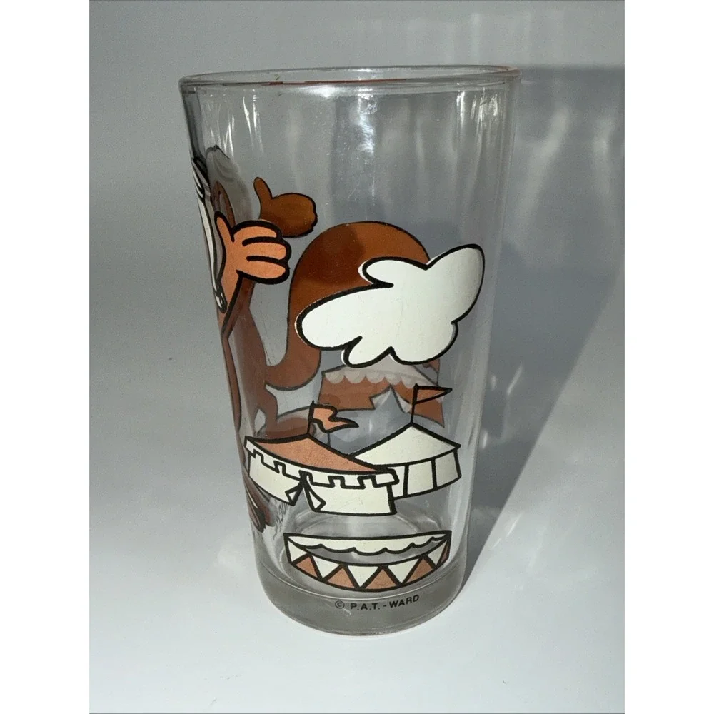 Vintage 70's Rocky Squirrel — Pepsi Collector Series Glass